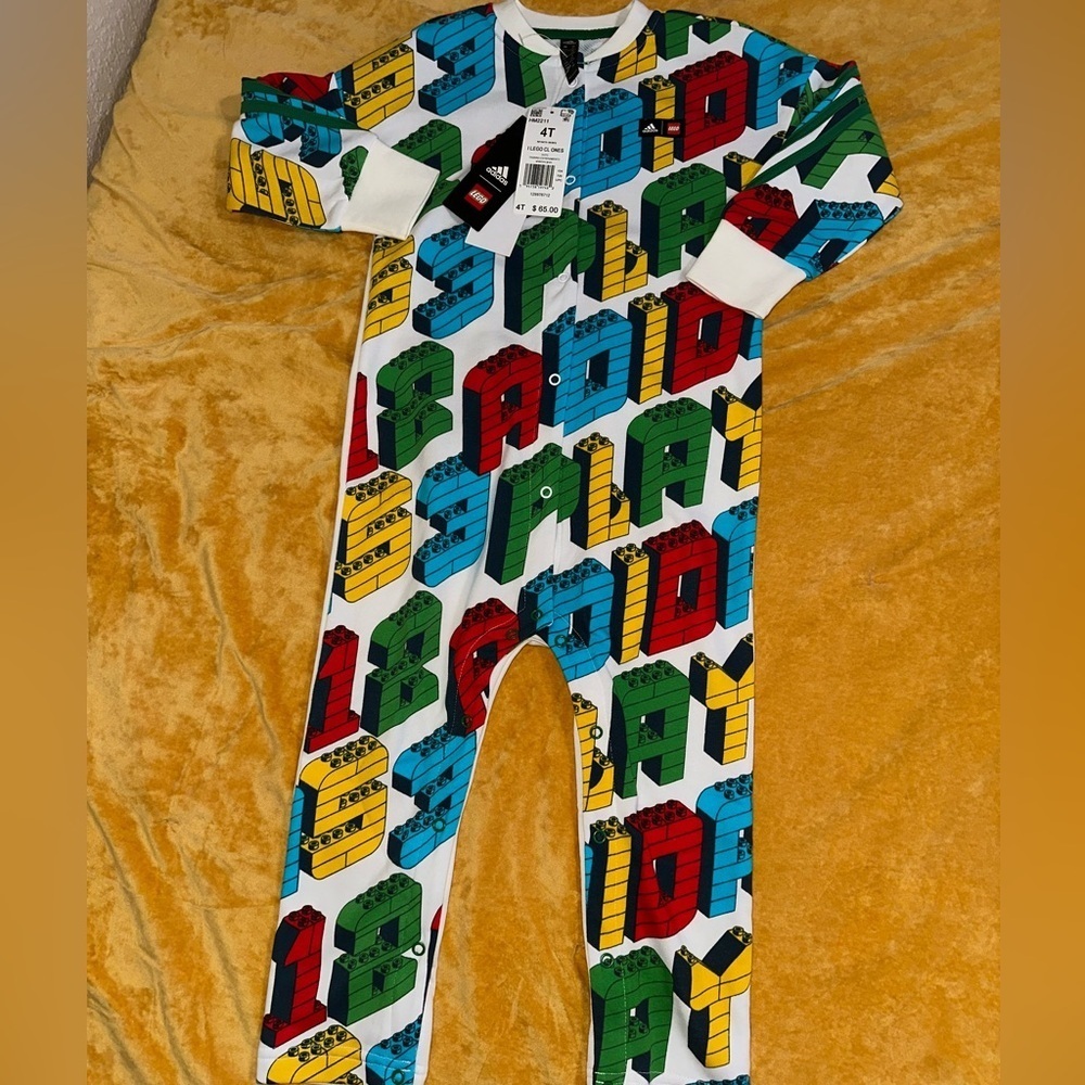 New Adidas Lego One-piece 4T - Picture 5 of 8